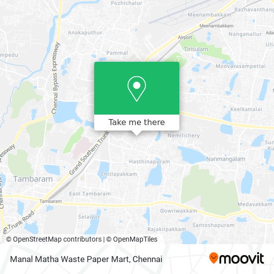 Manal Matha Waste Paper Mart map
