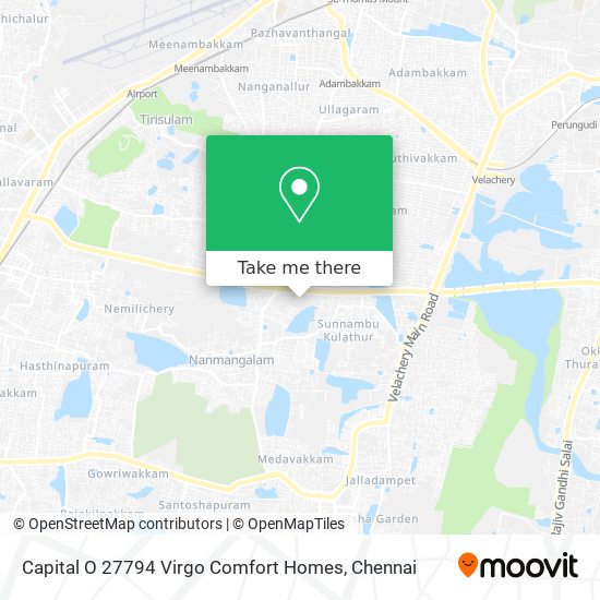 Capital O 27794 Virgo Comfort Homes map