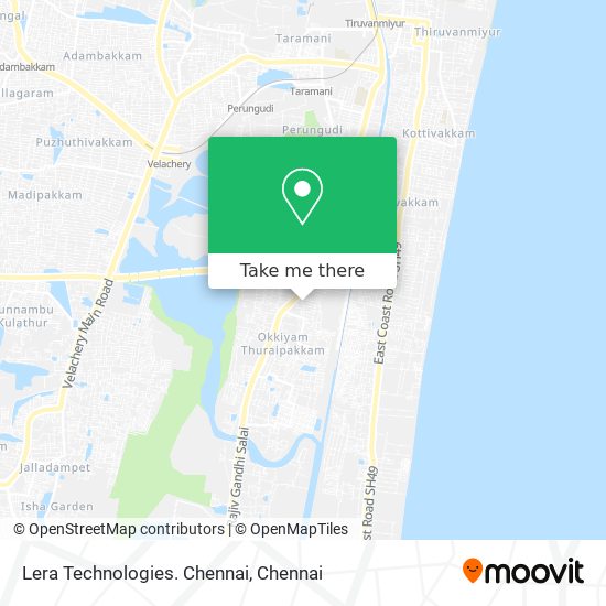 Lera Technologies. Chennai map
