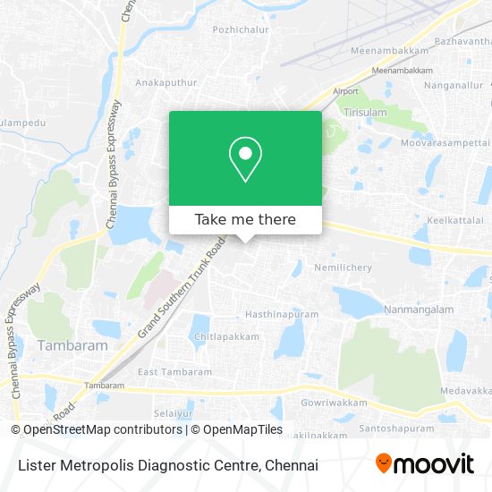 Lister Metropolis Diagnostic Centre map