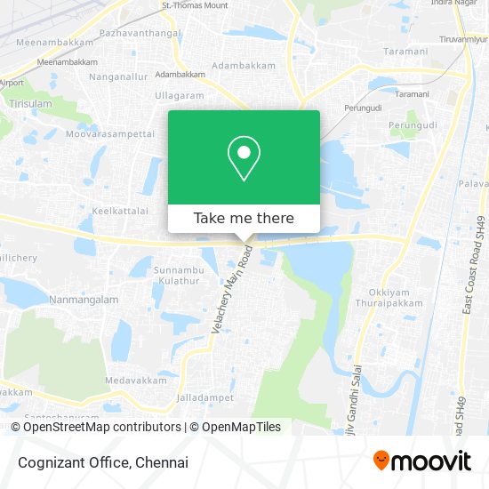 Cognizant Office map