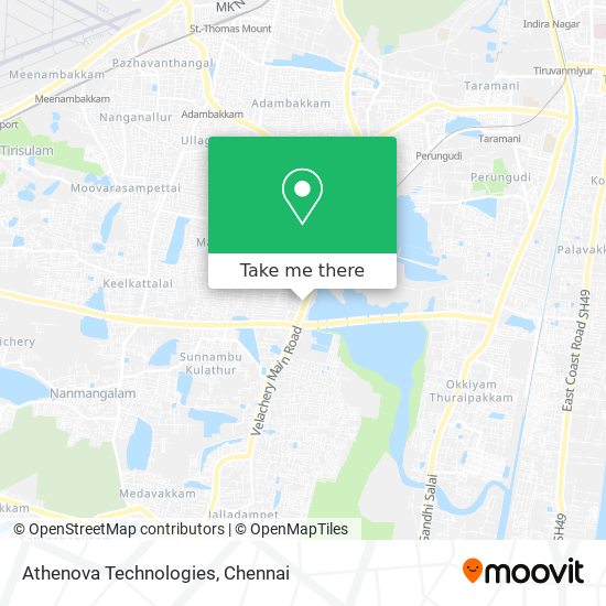 Athenova Technologies map