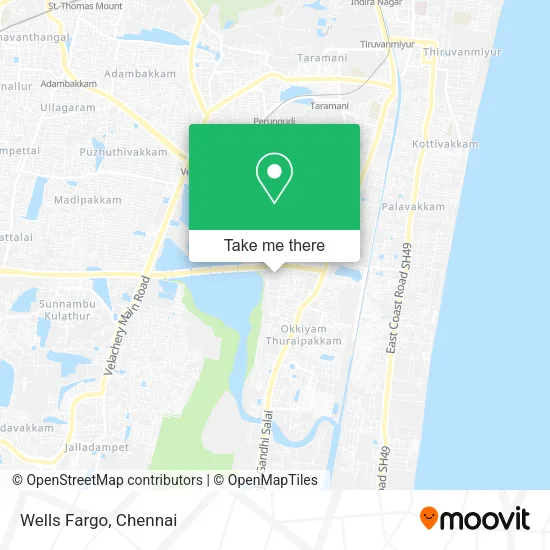 Wells Fargo map