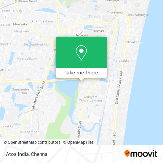 Atos India map