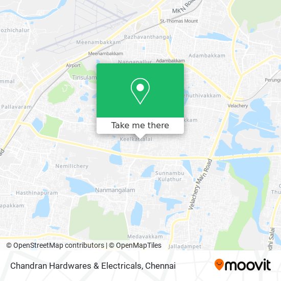 Chandran Hardwares & Electricals map