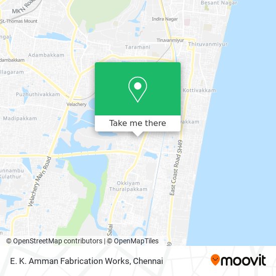 E. K. Amman Fabrication Works map