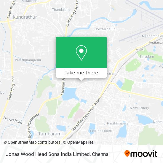 Jonas Wood Head Sons India Limited map
