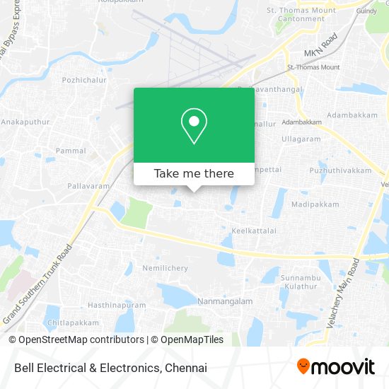 Bell Electrical & Electronics map