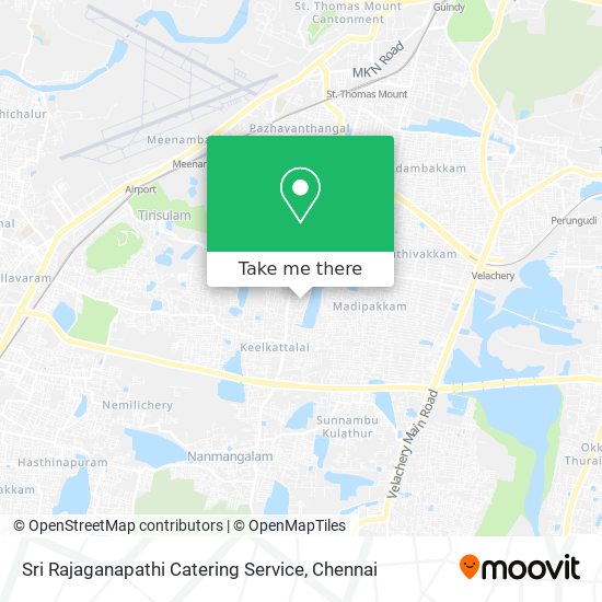 Sri Rajaganapathi Catering Service map