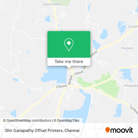 Shri Ganapathy Offset Printers map
