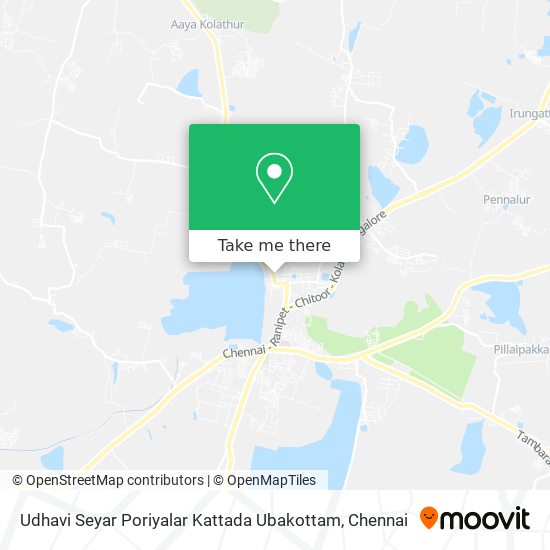 Udhavi Seyar Poriyalar Kattada Ubakottam map