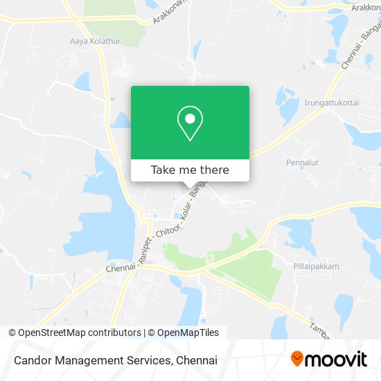 Candor Management Services map