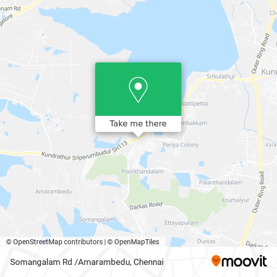 Somangalam Rd /Amarambedu map