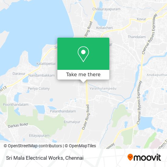 Sri Mala Electrical Works map