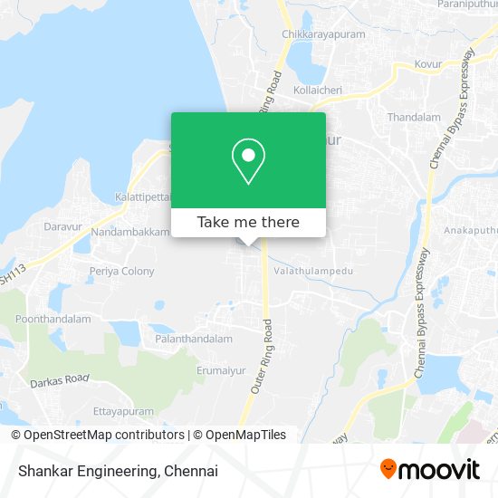 Shankar Engineering map