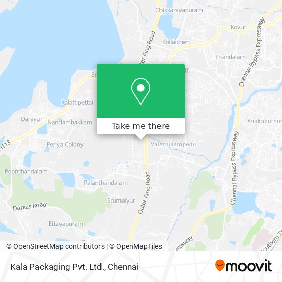 Kala Packaging Pvt. Ltd. map