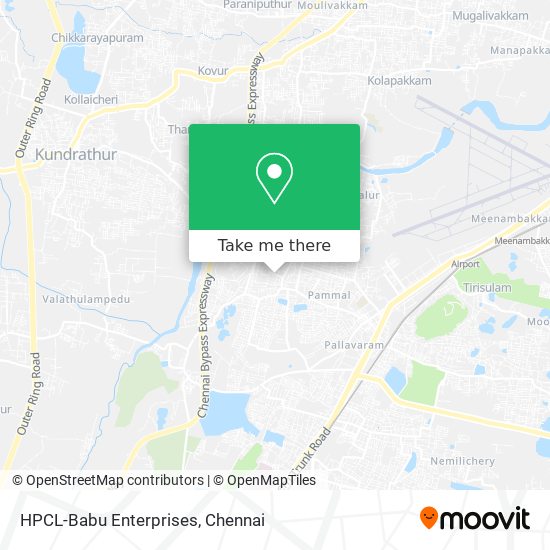 HPCL-Babu Enterprises map