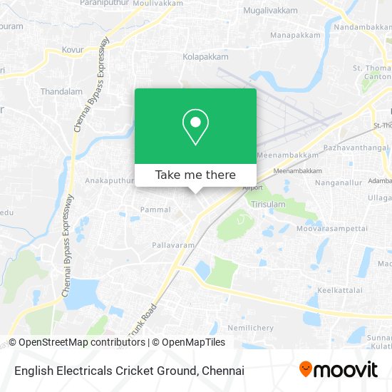 English Electricals Cricket Ground map