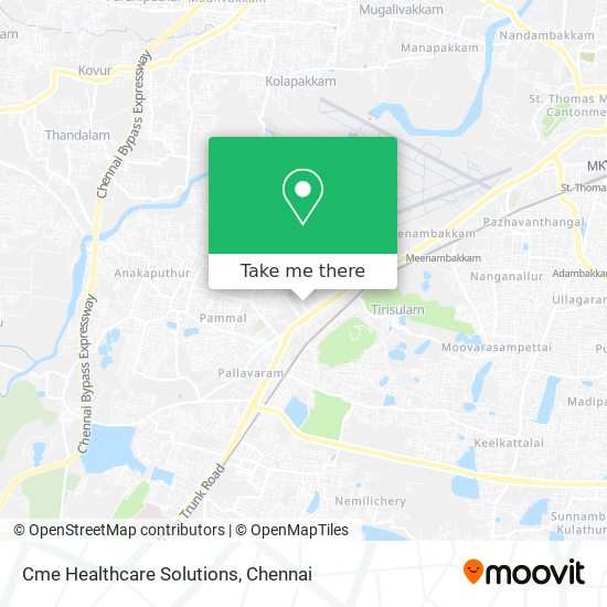 Cme Healthcare Solutions map