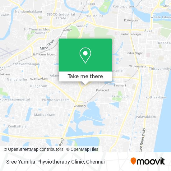 Sree Yamika Physiotherapy Clinic map