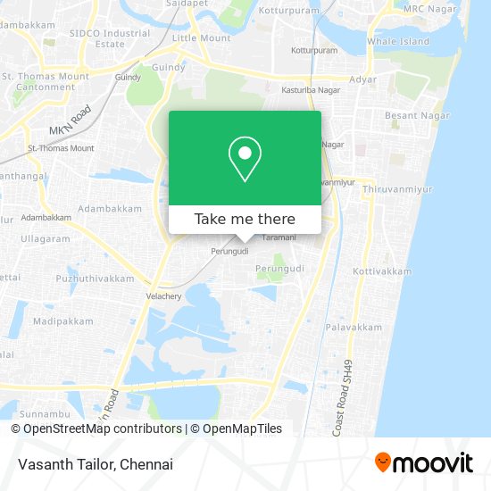 Vasanth Tailor map