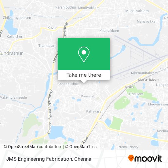 JMS Engineering Fabrication map