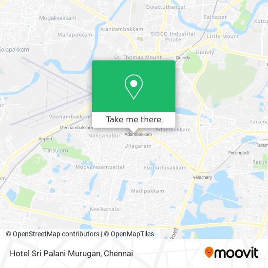 Hotel Sri Palani Murugan map
