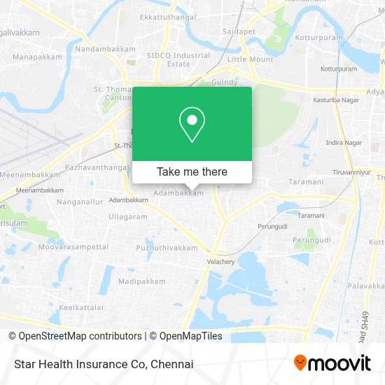 Star Health Insurance Co map