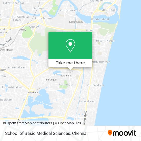 School of Basic Medical Sciences map