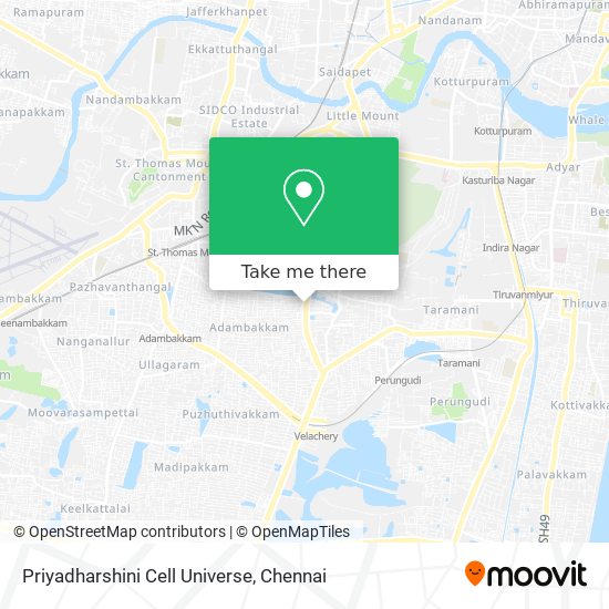 Priyadharshini Cell Universe map
