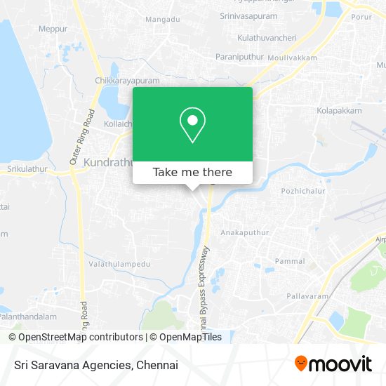 Sri Saravana Agencies map