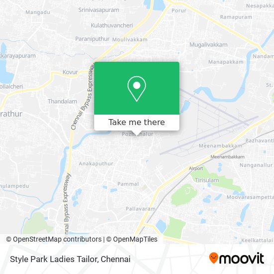 Style Park Ladies Tailor map