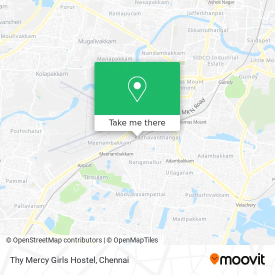 Thy Mercy Girls Hostel map