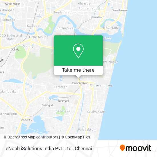 eNoah iSolutions India Pvt. Ltd. map