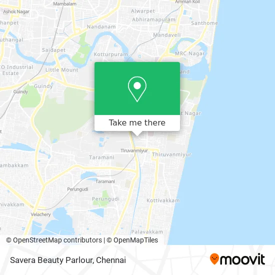 Savera Beauty Parlour map