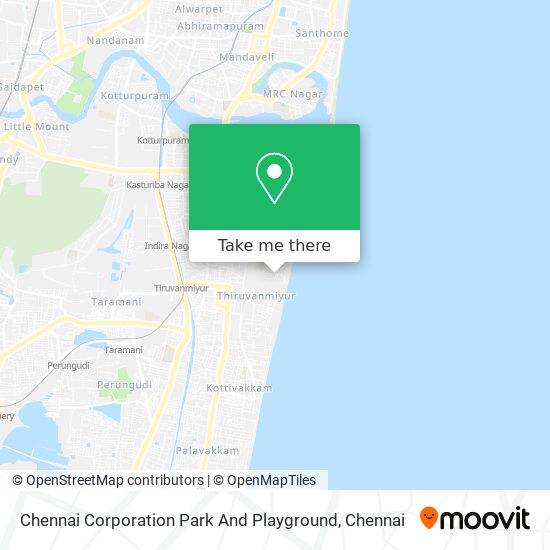 Chennai Corporation Park And Playground map