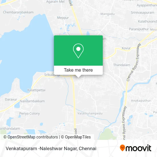 Venkatapuram -Naleshwar Nagar map
