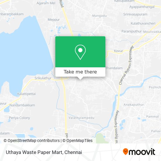 Uthaya Waste Paper Mart map