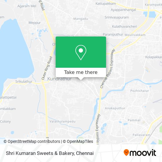 Shri Kumaran Sweets & Bakery map