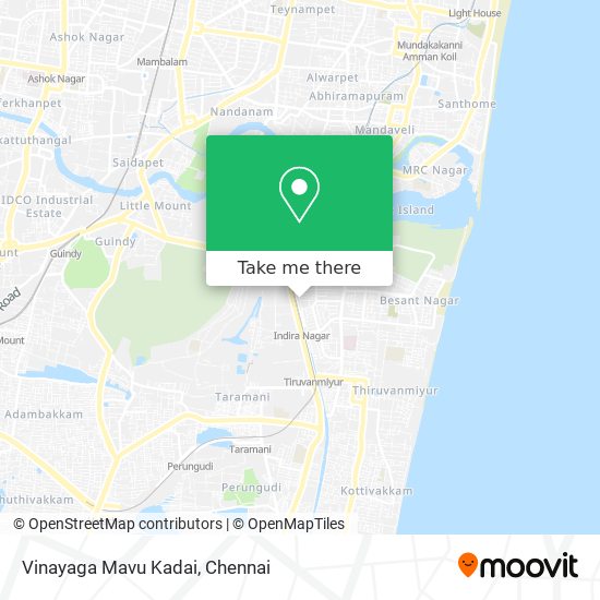 Vinayaga Mavu Kadai map