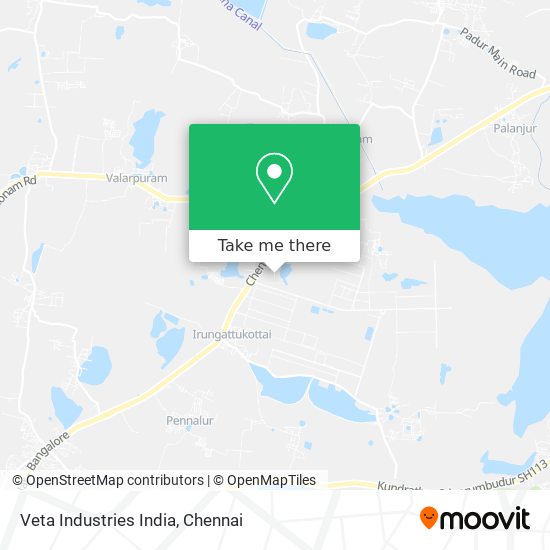 Veta Industries India map