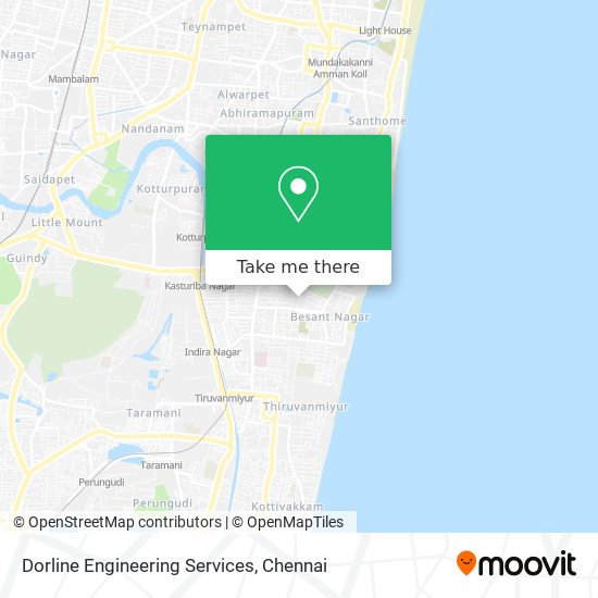 Dorline Engineering Services map