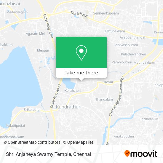 Shri Anjaneya Swamy Temple map