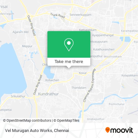 Vel Murugan Auto Works map