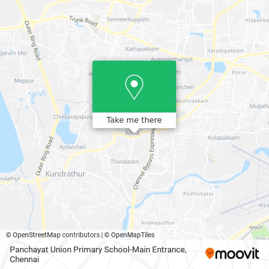 Panchayat Union Primary School-Main Entrance map