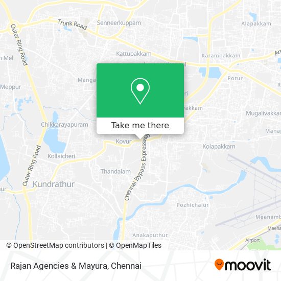 Rajan Agencies & Mayura map