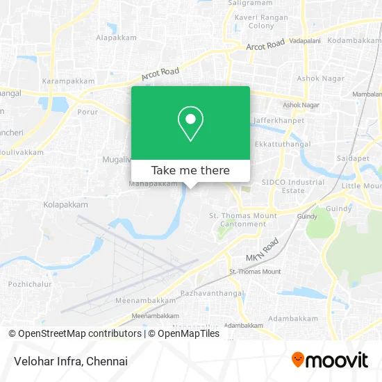 Velohar Infra map