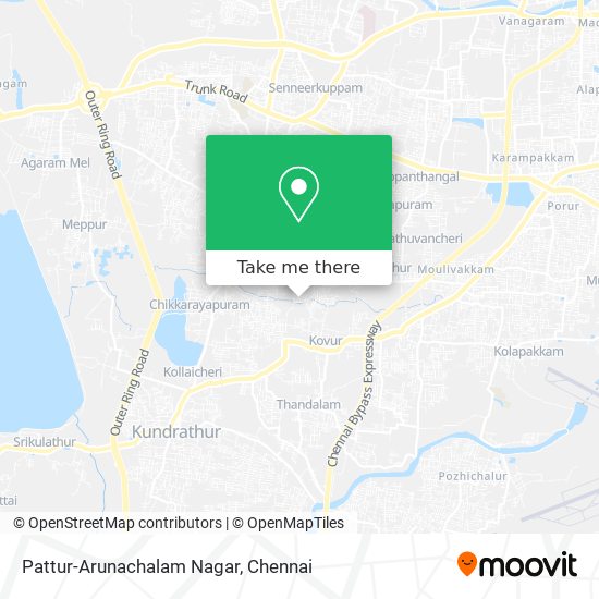 Pattur-Arunachalam Nagar map