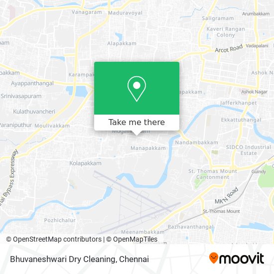 Bhuvaneshwari Dry Cleaning map