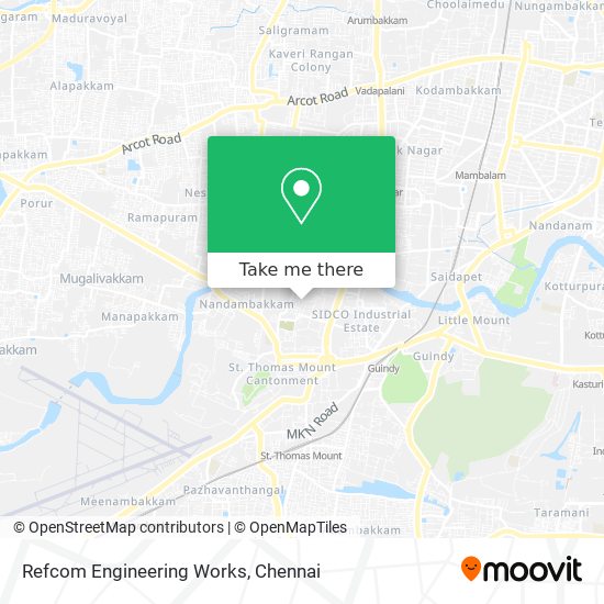 Refcom Engineering Works map